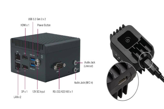 Energy-efficient, compact industrial hardware